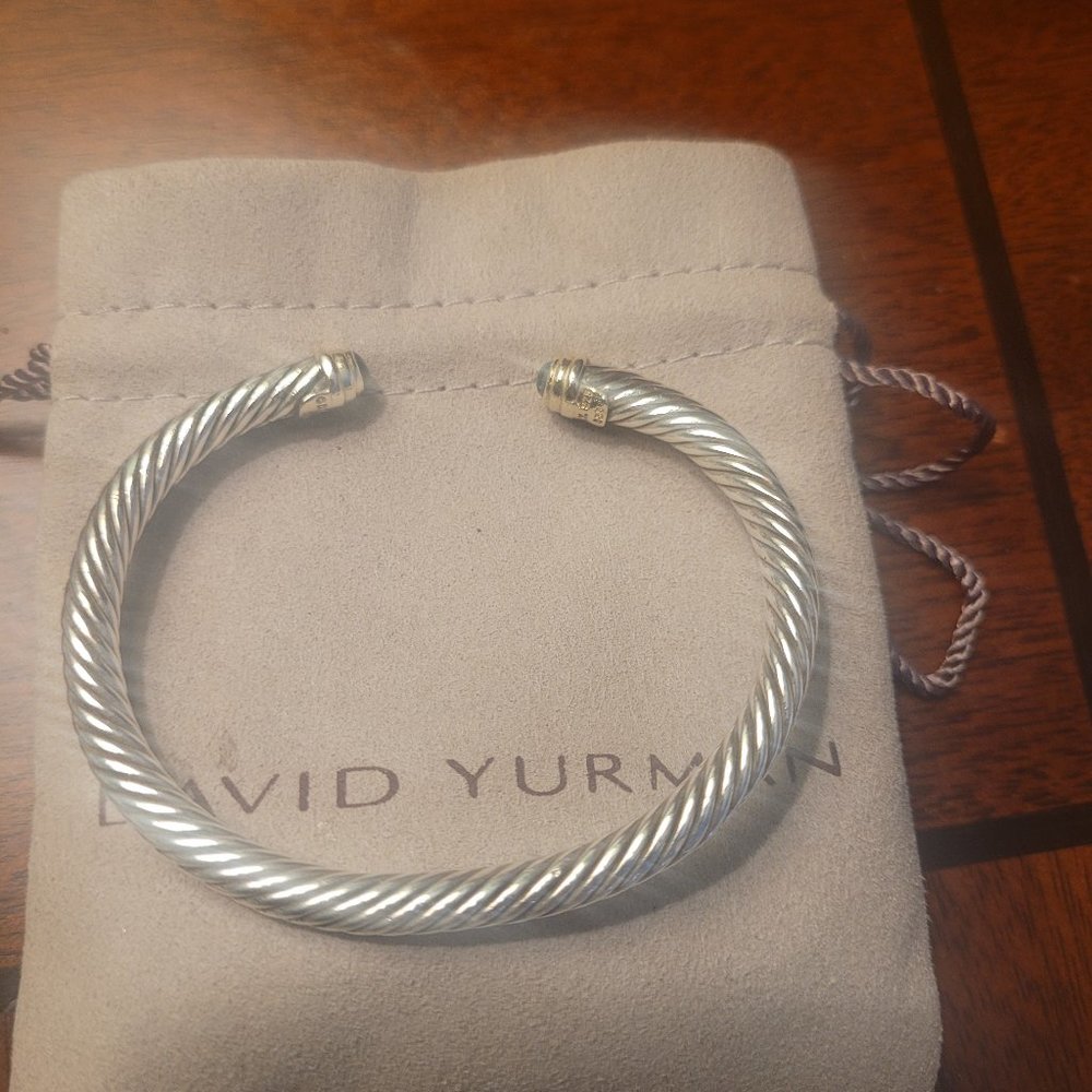 David Yurman prasiolite bangle bracelet